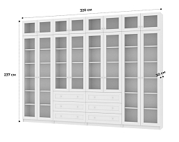 Изображение товара Билли 372 white на сайте delmard.ru