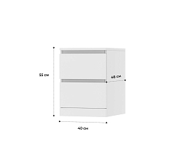 Изображение товара Мальм 113 white ИКЕА (IKEA) на сайте delmard.ru