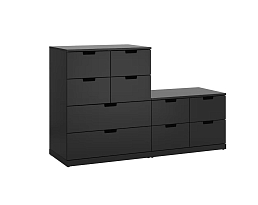 Изображение товара Нордли 38 black ИКЕА (IKEA) на сайте delmard.ru