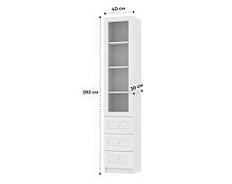 Изображение товара Билли 375 white на сайте delmard.ru