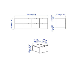 Изображение товара Нордли 24 black ИКЕА (IKEA) на сайте delmard.ru