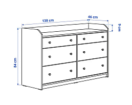 Изображение товара Хауга 14 white ИКЕА (IKEA) на сайте delmard.ru