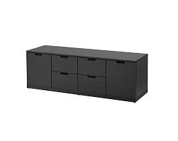 Изображение товара Нордли 36 black ИКЕА (IKEA) на сайте delmard.ru