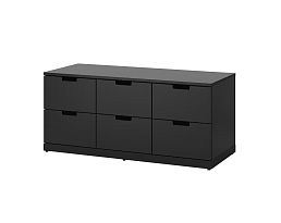 Изображение товара Нордли 23 black ИКЕА (IKEA) на сайте delmard.ru