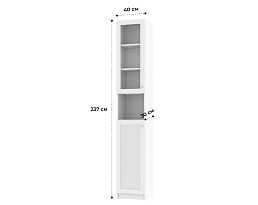 Изображение товара Билли 329 white ИКЕА (IKEA) на сайте delmard.ru