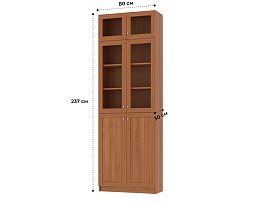 Изображение товара Билли 352 walnut guarneri ИКЕА (IKEA) на сайте delmard.ru