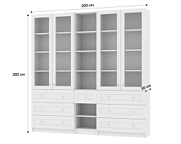 Изображение товара Билли 367 white на сайте delmard.ru