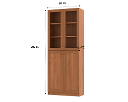 Изображение товара Билли 334 walnut guarneri ИКЕА (IKEA) на сайте delmard.ru